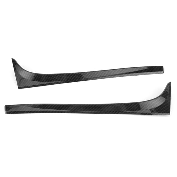 Bils bakrutespoiler sidovinge tillbehör passar för MK7 MK7.5 2014-2018 kolfiberstil