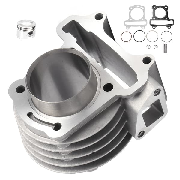 GY6 80CC Moped Scooter Motor Cylinder Kolv Ring Stift Packning Ombyggnadssats