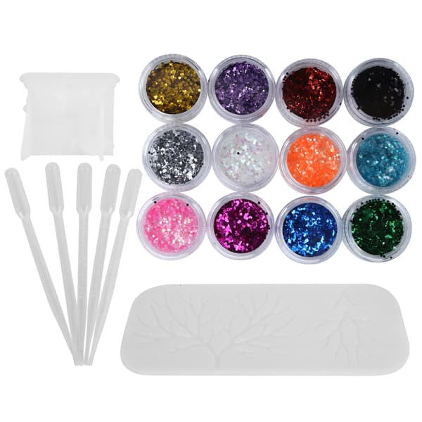 Elg Gevir Silikoneforme DIY Smykker Håndværk Glitter Drypper Tilbehør