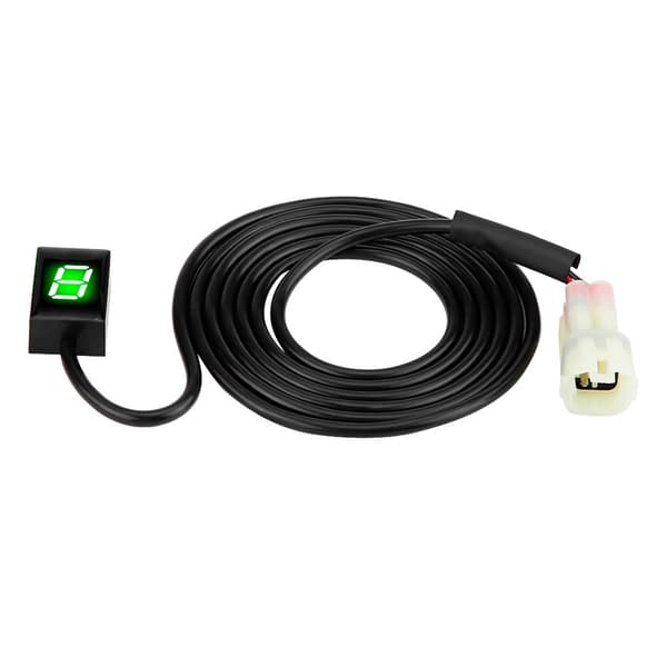 Kawasaki Motorcykel Gearindikator Speedometer Digital Gearskift Sensor Grøn