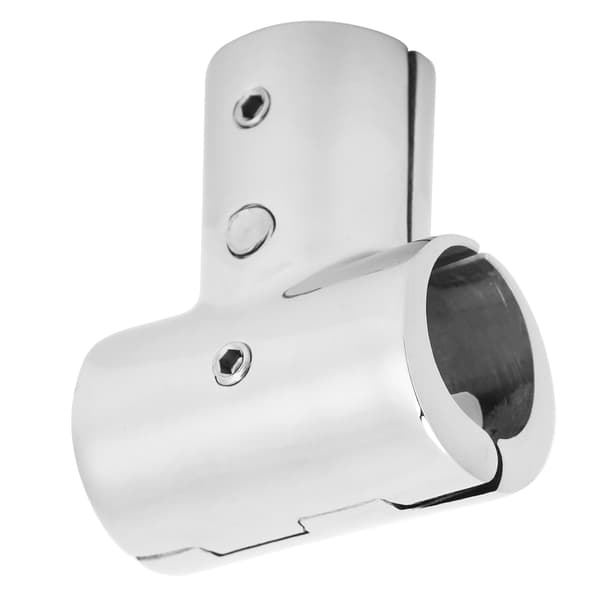 T-kobling i rustfritt stål 3-veis rørforbindelse rørfittings for båt 22mm/0.9in