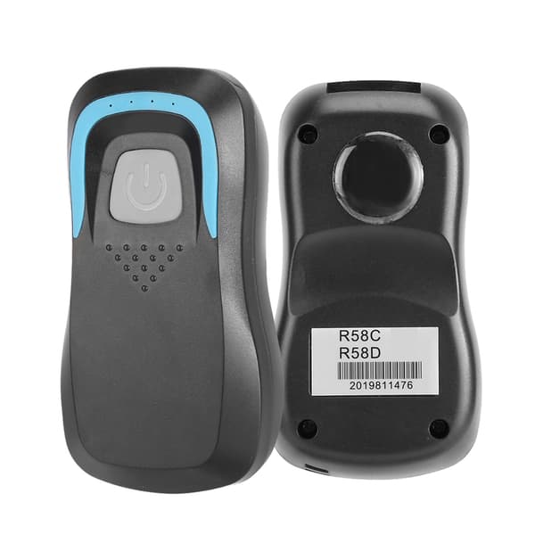Trådløs Bluetooth RFID-kortlæser 5 kort Sort IC 13,56Mhz scanner