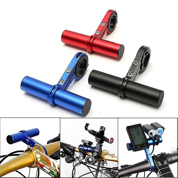 Bikight Mtb Bike Cykelstyre Light Bracket Phone Extender Mount Extension