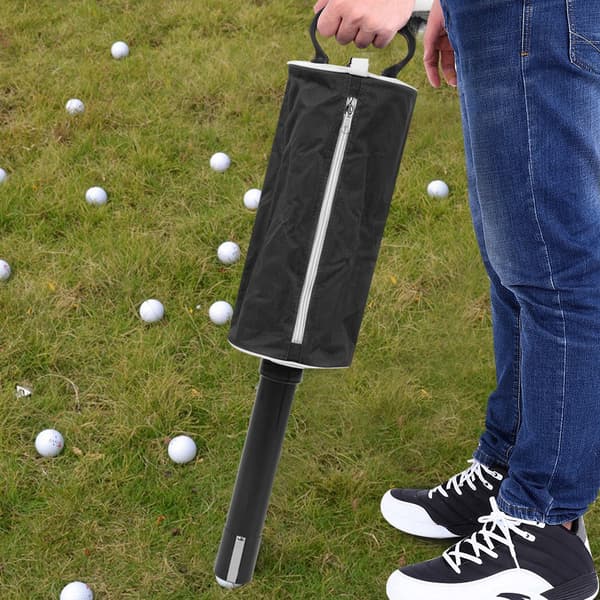 Lomme Golfbold Samler Opbevaringspose Sort
