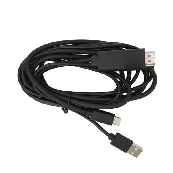 USB C til HDMI-konverterkabel Spejltelefon til TV