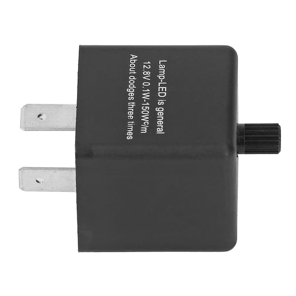 3-benet justerbart LED-blinkrelæ Normalt åben kontaktfrekvens DC12V 10A