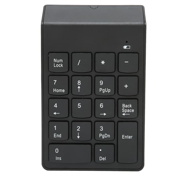 Trådløst Mini Numerisk Tastatur 18 Taster 2,4 GHz Stabil Forbindelse Ergonomisk Design Bærbar Computer