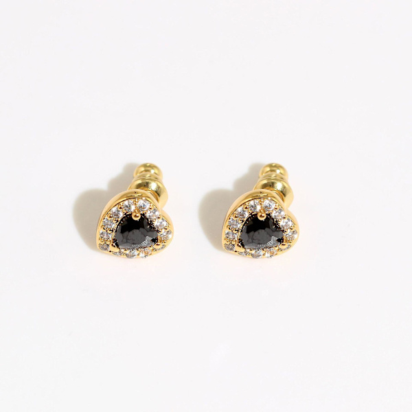 Örhänge Vintage Heart Stud Modesmycken Ac7136 C140