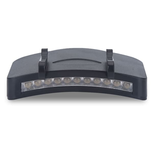 11 LED Hodelykt med Klips - Perfekt for Fiske og Camping