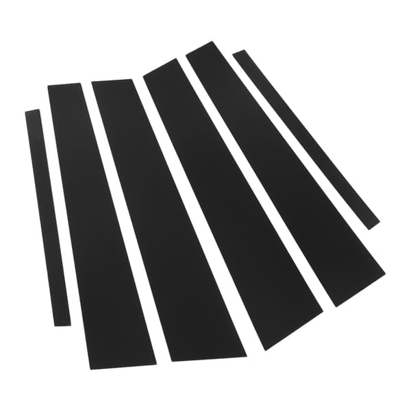 Side Pillar Post Trim 4D Style Gloss Black Erstatning til Accord Sedan 9. generation 2013-2017