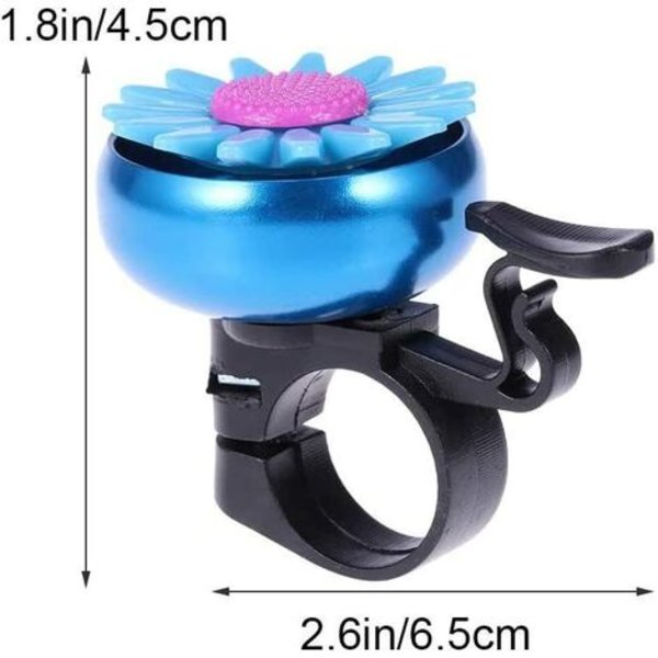 Kpl Pyöräkello Mini Polkupyörän Kello Polkupyörän Ohjaustanko Varoitus Lapsille Pojille Tytöille Lapsille Pyöräilyrengas Kellotorvi Ring Ring
