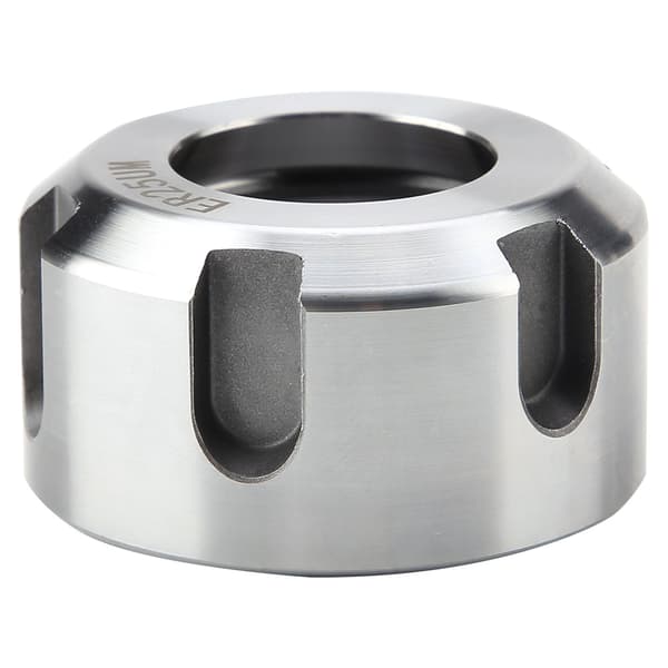 ER25U Dynamisk Balanseringsmutter Metall Spännmutter Chuckhållare Svarv Vit M32x1.5