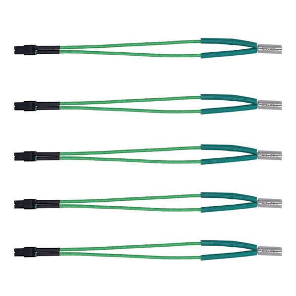 5 stk. varmepatron til Voron V2.4 V0.1 3D-printer - 350℃ hurtig opvarmning 6 x 15mm hovedpatronvarmer, 24V 50W
