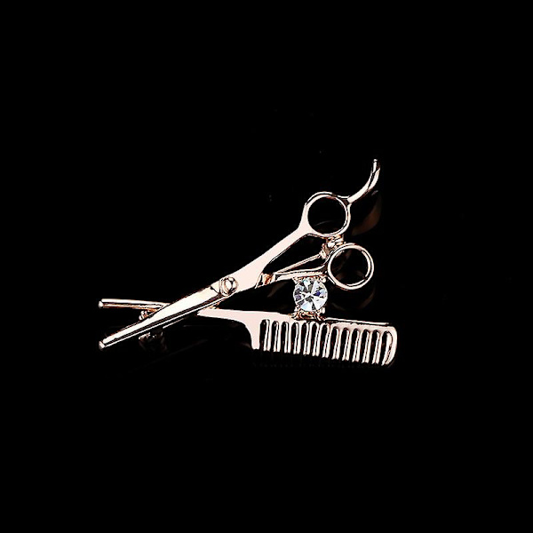 Personlig brosch i kamform, huvudfärg 4071850, 3 st