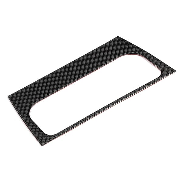 Kulfiber Airconditionering Switch Panel Frame Trim Sticker Passer til R MK6 2008-2012