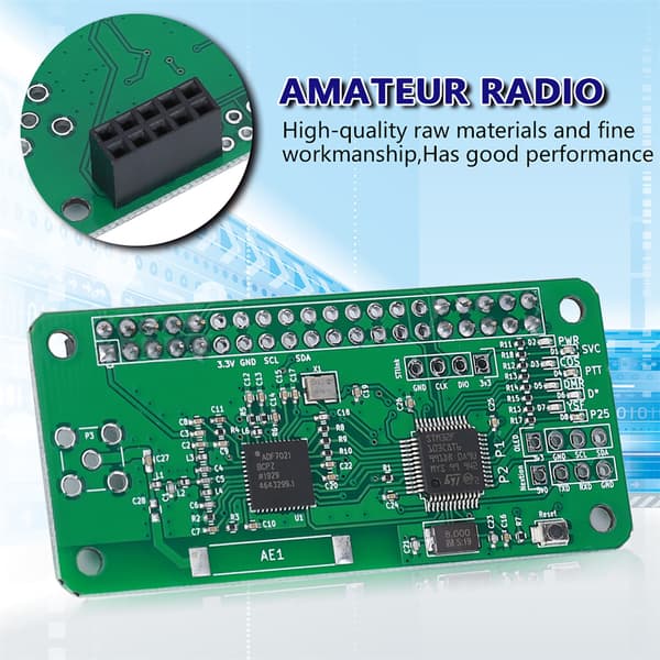 P25 DIY Radiokommunikasjon Hotspot Modul Utvidet Versjon