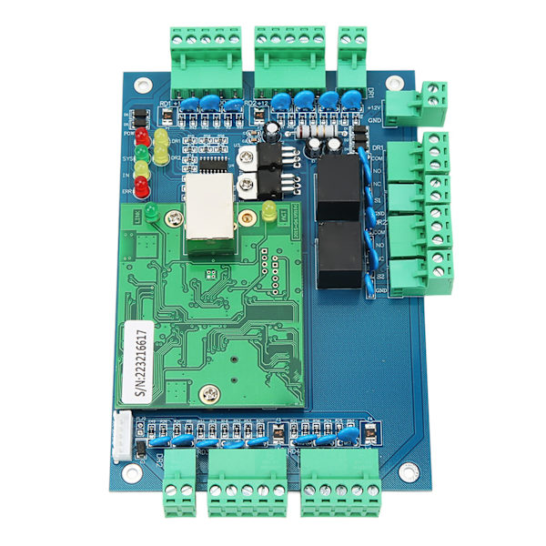 2-dörrars Access Controller PCB Fjärrkontroll Säkerhetsnätverkspanel