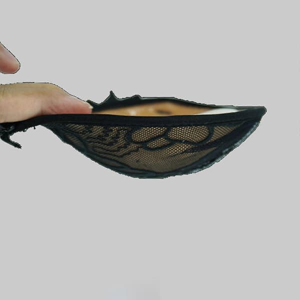 Kvinner Silikon Nipple Covers Gjenbrukbare Selvklebende Push Up Stroppeløse Klebrige Blonde BH-er Samle Frontklips Løftende Brystputer Hvit D Blanc D