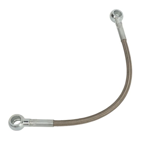 Oljetilførselslange 11361705532 Rustfritt stål Rustfri Turbo Oljetilførselsledning for E36 E46 E39 E85 E86