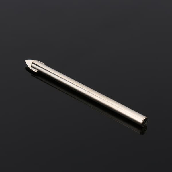 10 stk. 6 mm Glas Keramisk Spejl Wolframcarbid Bor Bits Sæt Spids