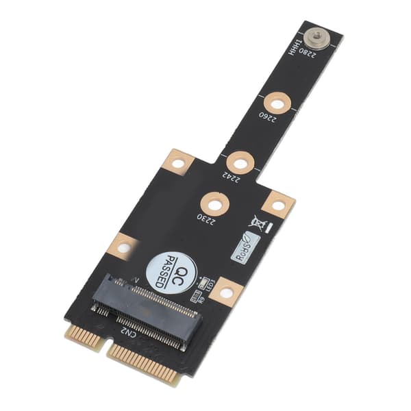 M2 NGFF NVME SSD Adapter Mini PCIE til M2 M Key Konverter til 2230 2242 2260 2280 SSD