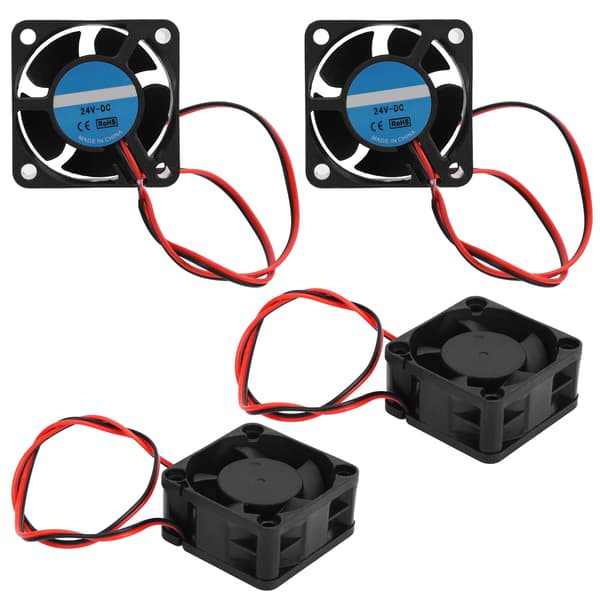 4 Kugleleje Køleventilator 4020 24V til 3D Printer Varmeafledning