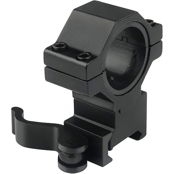 25,4 mm 1&#39;&#39;/30 mm Quick Detach Scope Rings Convert Rings Ring, 20 mm Weaver Picatinny för infraröd Night Vision Scope Torch