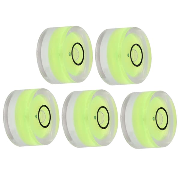 5 stk. 15 mm diameter mini rund vaterpas balanseverktøy