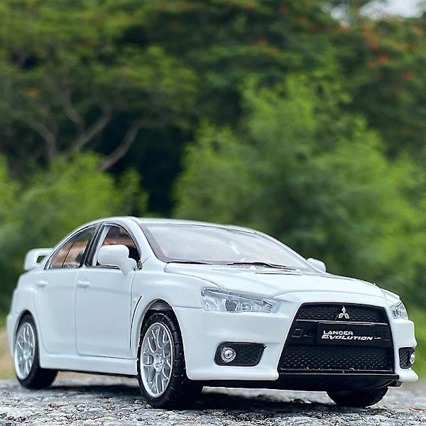 1:32 Mitsubishi Lancer Evo X 10 Aloy Bilmodel Diecast Metal Legetøj Køretøjer Bilmodel Simulering Lyd Light Collection Børnegave