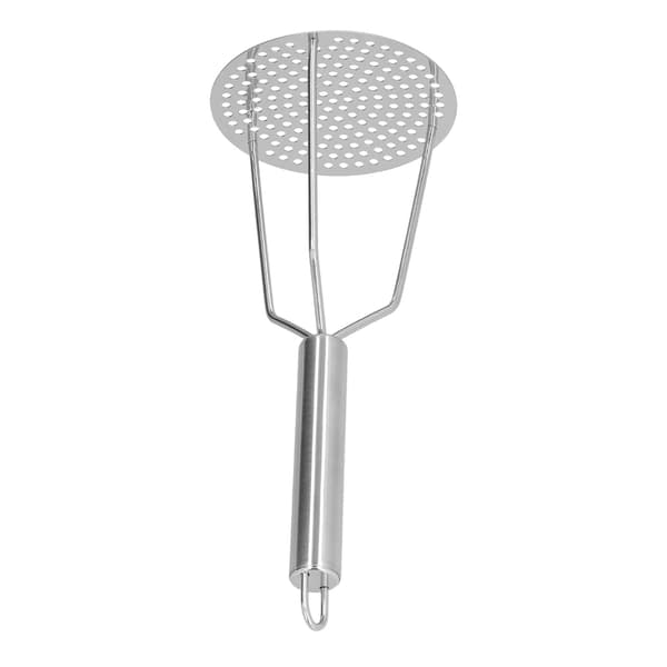Ergonomisk kartoffelmoser i rustfrit stål