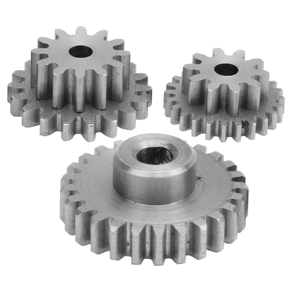 Gearbox i stål, reservedele til WPL D12 1/10 RC-lastbiler