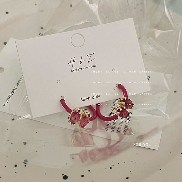 Øreringe Zircongeometry Stud Fashion Jewelry Ac8006 C142