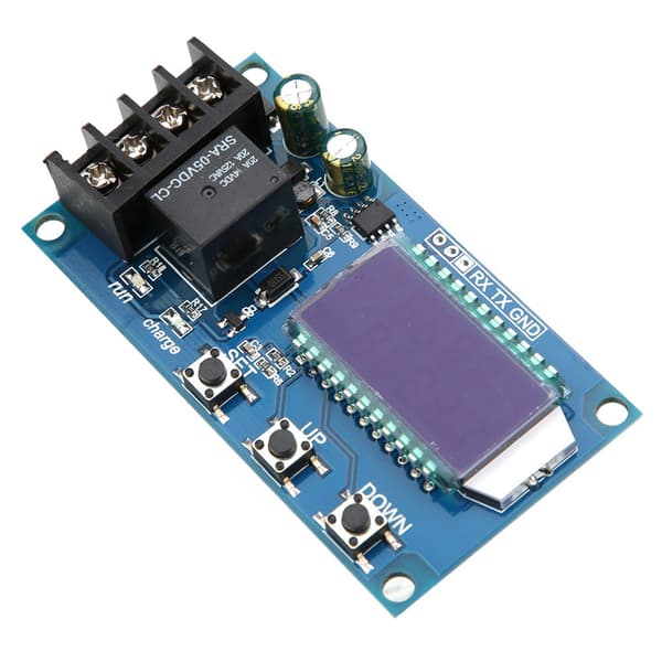 XY L10A Lithium Batterioplader Controller Beskyttelseskort Modul LCD-display 6V til 60V