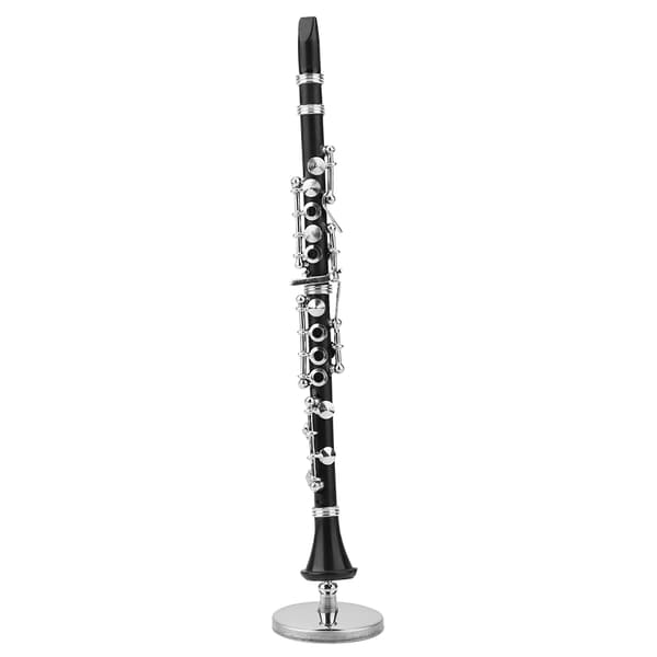 Mini klarinet model - Musikinstrument Ornament Display