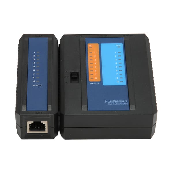 Nettverkskabeltester Multi RJ45 Ethernet POE Switch Kontinuitetstester