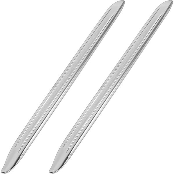 2 stycken däckspak 40 cm stål metall däckspak Däckreparationsverktyg för bilmotorcykel (silver)