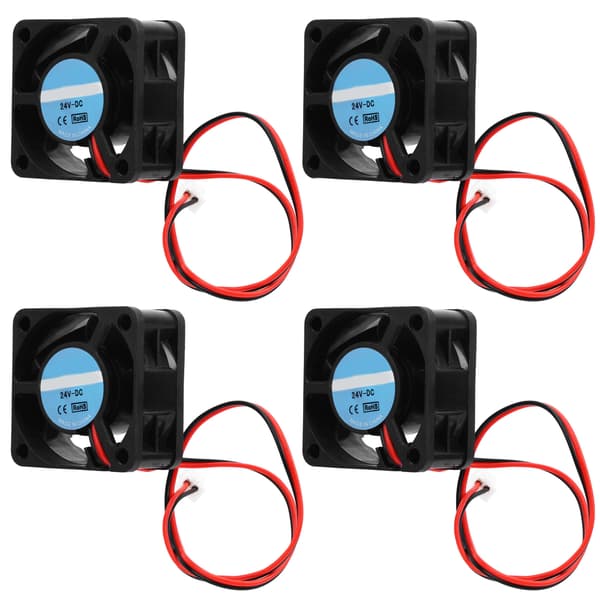 4 Kugleleje Køleventilator 4020 24V til 3D Printer Varmeafledning