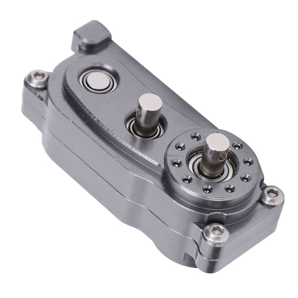 313mm Hjulbas Metallchassi Ram Transfer Case Ersättningsdelar Passar för 1/10 RC Crawler BilTitanium