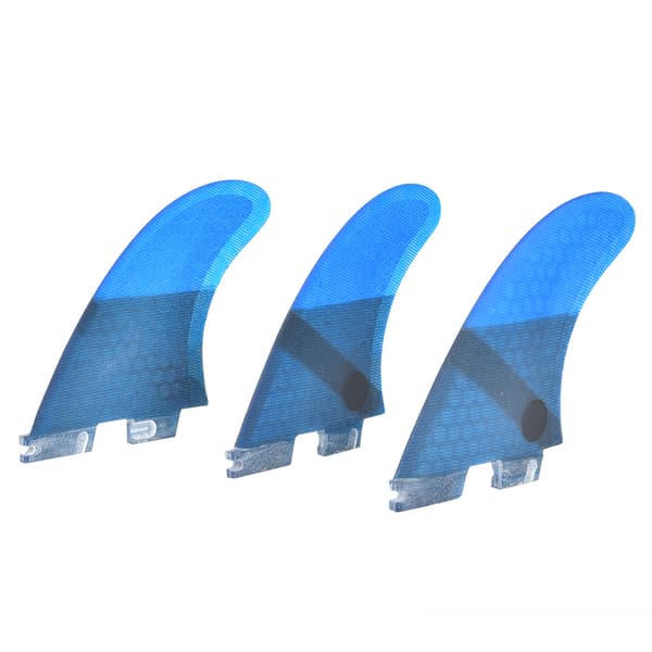 FCS2 Blå Surfbräda Fena Glasfiber Flexibel Stabil Surfing Tillbehör