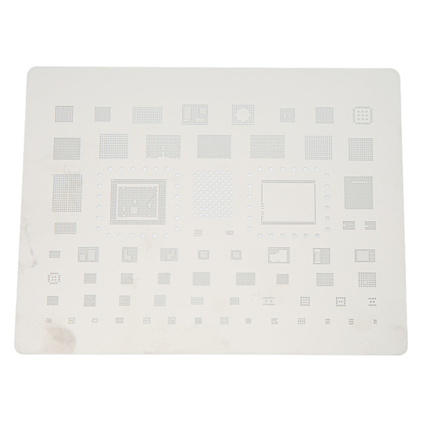 BGA Reballing Stencil Rustfrit Stål Loddemaske til IOS 12 Serien A14 CPU