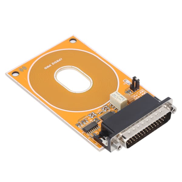 Gul RFID Adapter Metal Emitter med Læse-Skrive Beskyttelsesfunktion til IPROG Programmer