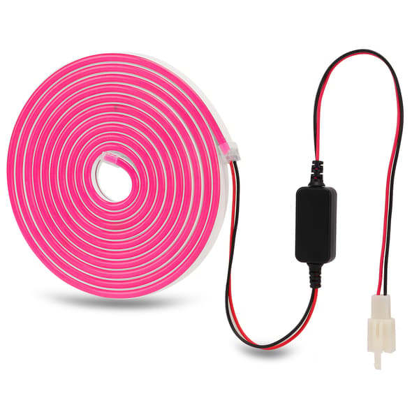 Forlygte Frunk LED Omkringlys Bånd Sæt Udskiftning til Tesla Model S X 2012‑2022 Pink