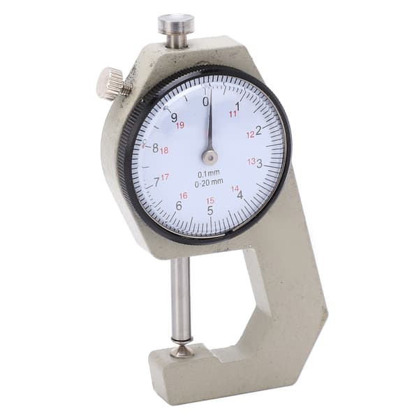 Bærbar Klar Skala Pointer Display Holdbar Tykkelse Mikrometer 0-20 mm Skarp Hode