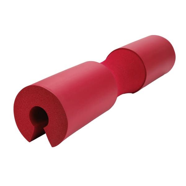 Röd tyngdlyftningsskivstång Squat Pad Nacke Axel Skyddsutrustning