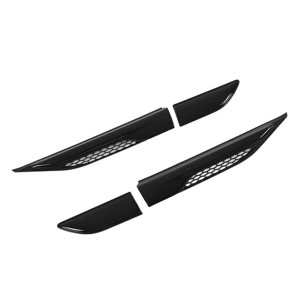 Land Rover Range Rover Evoque L538 4stk Glanssort Fender Gitter Ventil Dørpaneler LR027321 Erstatning