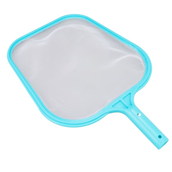 Cyan Pool Net Hurtig Rengøring Plast Nylon Skimmer Bladnet til Spabade Springvand
