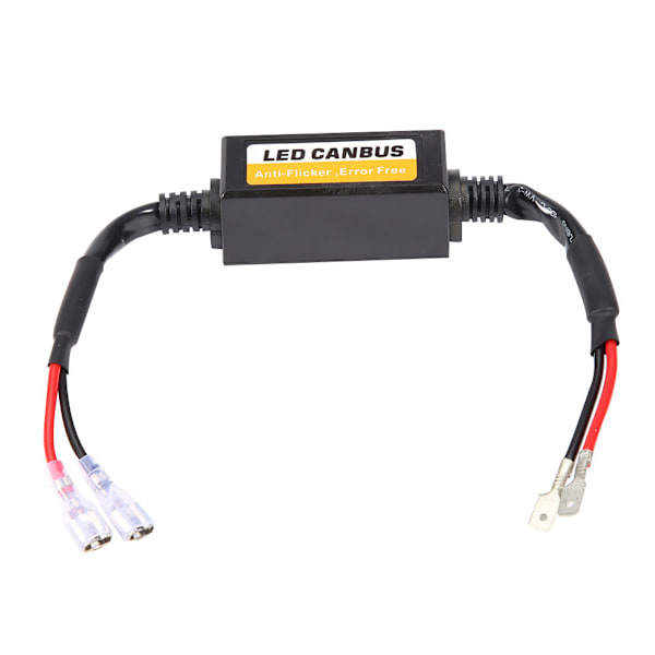 1 par H1 H3 Canbus LED-frontlysdekoder Anti-flimmermotstand feilfjerner