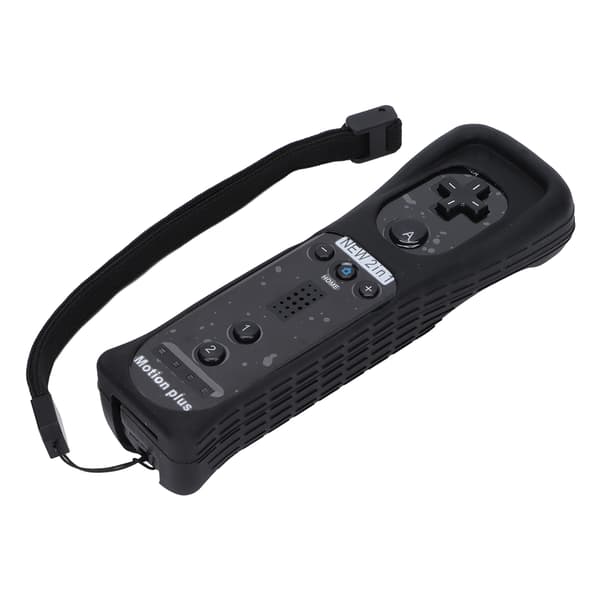 Wii U Sort Motion Plus Vibration Lyd Fjernbetjening Spilcontroller Tilbehør