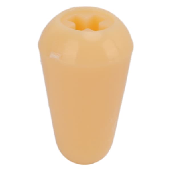 50 stk. Elektrisk Guitar Switch Tip Toggle Knap 3 Vejs Kryds Plastik Sæt Kit til SQ Dele Gul