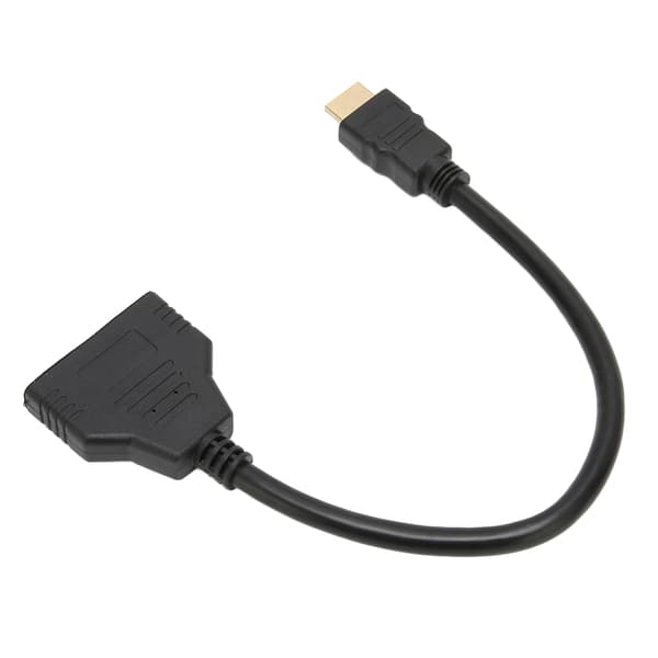 HDMI Splitter 1 ind 2 ud Dual HDMI Adapterkabel